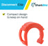 SharkBite 1-1/2 Inch Disconnect Clip for Push to Connect Brass Plumbing Fittings, UXLDC41...