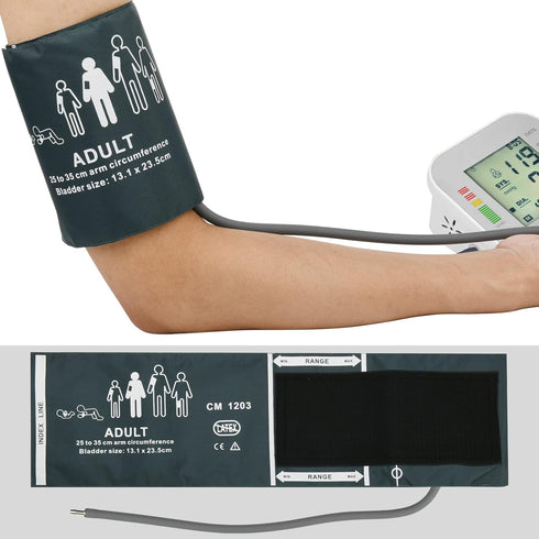 Cosmos Blood Pressure Monitor Replacement Cuff with Metal Air Hose Connector for Blood Pressure Monitor and Machine for 25-35 cm Upper Arm Circumf...