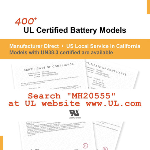 EEMB 3.7V Lithium ion Battery 3700mAh 103395 Rechargeable 3.7 Volt Lipo Battery Pack with Wire JST Connector for Speaker and Dashcam- Confirm Size...
