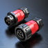 CNLINKO YM-20 3 PIN Industrial Waterproof Connector,IP68 Circular Connector,PBT Plastic Shell Quick Plug Aviation Connector M20 Male Plug and Fema...