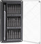 21bit Precision Screwdriver Set, Magnetic Screwdriver mini Set for Repairing Cell Phones, Watches, Laptops?Camera and Most Other Electronics (21 i...