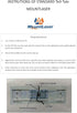 Crack Monitoring Record, Standard Tell-Tale Crack Monitor for the Standard and Corner Tell-Tale (1PCS)...