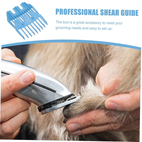 2pcs Electric Wool Shears Accessories Goat Trimmer Electric Razor Shaver Guide for Sheep Clipper Guide for Sheep Grooming Shaver Guide Clippers Pl...