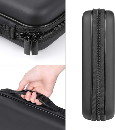 alavisxf xx CD Case, 96 Capacity EVA Protective Blu-ray DVD Case Portable Zipper CD Case Holder Disc Storage Organizer Wallet Bag for Car Home Tra...