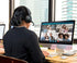 Aluratek Wired USB Stereo Headset with Noise Cancelling Boom Mic and in-Line Controls, for Distance Learning, Zoom, MS Teams, Video Conferencing, ...