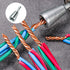 2PCS Wire Twisting Tool Wire Twister Wire Connector, Raysdex Wire Strippers, Wire Twister Tool for Drill, Drill Bit Sharpener Wire Twister, Drill ...