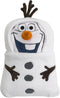 Disney Frozen Winter Cheer White, Orange, Brown Olaf Character Shaped Blanket...