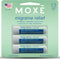 MOXE Migraine Relief Nasal Inhalers, Essential Oils for Headaches & Tension Relief, Portable Aromatherapy, Easy-to-Use, Pure & Undiluted, Peppermi...
