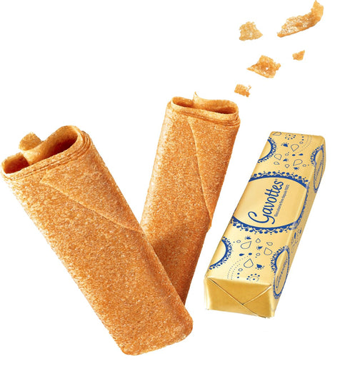 Gavottes Gourmet French Lace Crispy Crepes - Individually Wrapped | Ready-to-eat Crispy Crepes | Gavottes Crispy Crepes From France | The Original...