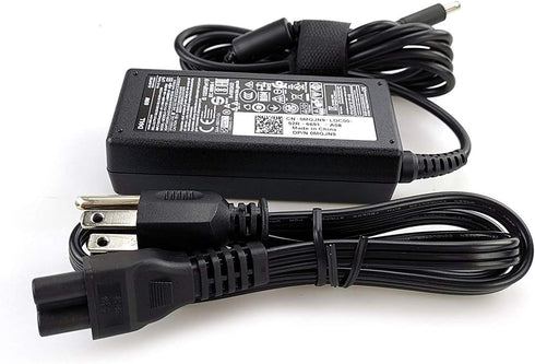 Original Dell 65W Replacement AC Adapter for Dell Optiplex 3020 Micro, Dell OptiPlex 7040 Micro, Dell OptiPlex 9020 Micro, Dell Vostro 2420, Dell ...