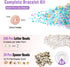 8638pcs Bracelet Making Kit, Clay Beads Bracelet Kit 12 Colors Friendship Bracelet Heishi Beads Jewelry Making Supplies for Girls Adults Teens (Me...