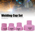Glass Welding Cups Monster Gas Lenses for Welding Ceramic + Alumina Ceramic Welding Cup Set Alumina Torch Gas Lens Kit Industrial Supplies Wp?17 1...