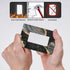 Black Gold Marble Single Gang Rocker Light Switch Plate Cover Decor Wall Plate Cover For Home Bedroom Kitchen Decorative 4.4 * 2.7 Inches Standard...