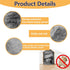 Steel Wool for Mice Control - 1 Pack, 3.2"x12ft Wool, Gap Filler for Home & Garage, DIY Bundle with Gloves & Scissors...