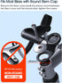 Bike Phone Mount,Mountain Bicycle Stem Cell Phone Holder,Universal Aluminum Handlebar Phone Clamp,MTB / Road E-Bike Cycling Mobile Phone Clip,Quic...
