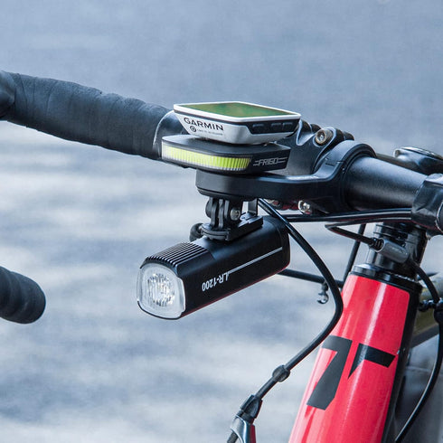 Ravemen AOM01 Out-Front Mount Compatible with Garmin Bike Computers and GoPro/ FR160 - Fit 31.8mm Handlebars...