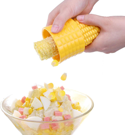 Corn Stripping Tool, Set of 2 - These Corn Cobber Tools are the Easiest Way to Remove Kernels from Fresh Corn - Just Push Corn Through the Device ...