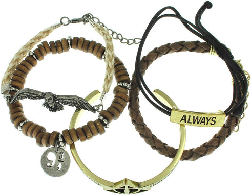 Harry Potter 5 Piece Arm Party Bracelet Set...