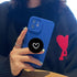 Multi-Function Cell Phone Stand, White Black Purple Pink Heart Expanding Stand Grip for Smartphones and Tablets (4 Pack), PENGY-49...
