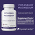 Potassium Magnesium Supplement - 450mg Potassium, 375mg Magnesium - Natural Ingredients, Fast Absorption, Easy to Take - Vegan, Non-GMO, Zero Glut...