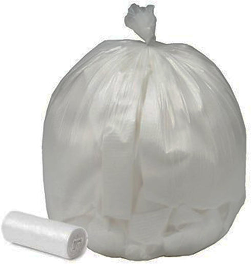 iTouchless Small/Medium Trash Bags, Fits 2 Gal, 3 Gal, 4 Gal, 5 Gal, 6 Gallon Bins, Strong Bathroom Kitchen Garbage Can Liners, for Rubbish Recycl...