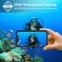 SPORTLINK Waterproof Case for iPhone 11, Full Body Heavy Duty Protection Full Sealed Cover Shockproof Dustproof Built-in Clear Screen Protector Ru...