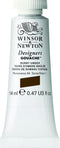 Winsor & Newton Designer's Gouache, 14 ml (0.47oz) tube, Burnt Umber...