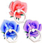 Phone Ring Holder Grip 3 Pack,Fonessary Metal Finger Ring Grip Kickstand Socket 360 Rotate for Smartphones (3 Rose)...