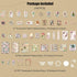 100 PCS Vintage Ephemera Pack Journaling Scrapbooking Supplies Scrapbook Sticker Paper Kit for Bullet Junk Journal Planners Collage Craft Notebook...