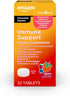 Amazon Basic Care Immune Support Berry Chew Tablets, 32 Count...