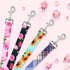 Black Dog Leash Floral Dog Leash for Puppy,Small Breed Dogs 4 ft/foot Dog Leash...