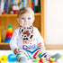 4 Pcs Western Cowboy Baby Bandana Bibs Newborn Infant Feeding Drool Bibs Wild West Cotton Bib for Drooling and Teething Nursery Burp Cloths for Gi...