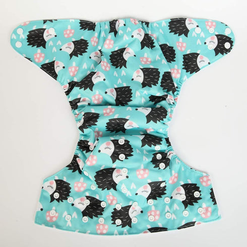 2 to 7 Years Old Junior Big Cloth Diaper Pocket Reusable Washable Baby Toddler (Hedgehog)...