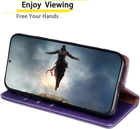SUANPOT for Samsung Galaxy A71 5G (Non 4G Version) Leather Wallet case with RFID Credit Card Holder Flip Folio Book Phone case Cover for Samsung A...