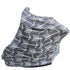 Nursing Cover for Babies Versatile Baby Car Seat Cover for Newborn Grey with White Arrow...