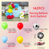Race Car Balloon Arch Kit - 142pcs Racing Balloon Garland, Racing Tires and Airplane Model Balloons Theme Birthday Party Supplies for Boys...