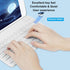 Bluetooth Keyboard and Mouse Combo Ultra-Slim Portable Rechargeable Compact Wireless Mouse Keyboard Set for Pad/iPad Pro/iPad Mini/iPad Air Mac OS...