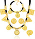 Ethiopian Jewelry Gold Color Rope Sets for African/Ethiopia/Eritrean Women Wedding Jewelry Sets...