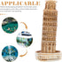 Leaning Tower of Pisa Model Italy Ornament Aquarium Landscape Ornament Fish Tank cave Architecture Building Models Fish Tank Decor Fish Tank Tower...