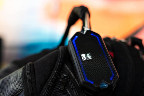 Altec Lansing - HydraMini Wireless Bluetooth Speaker, IP67 Waterproof USB C Rechargeable Battery with 6 Hours Playtime, Compact, Shockproof, Snowp...
