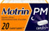 Motrin PM Caplets, 200 mg Ibuprofen & 38 mg Sleep Aid, Nighttime Relief for Minor Pains, 20 ct...