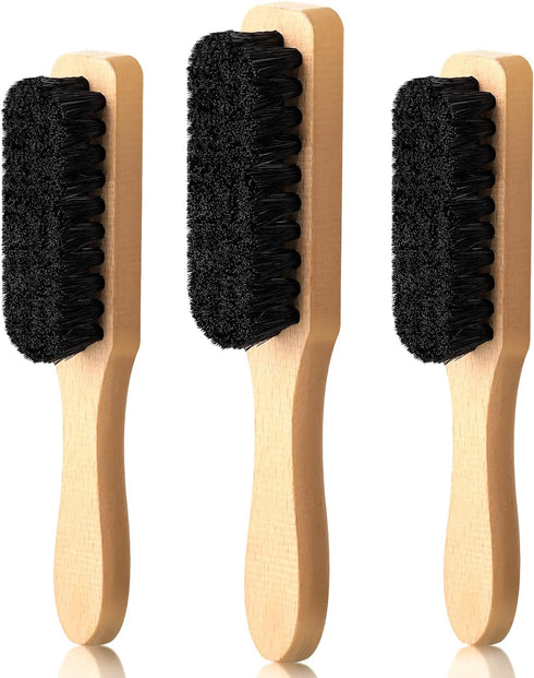 3 Pcs Laundry Stain Brush Soft Bristle Brush Velvet Furniture Brush with Wooden Handle Stain Brush Clothes Brush Stain Remover Tool for Household ...