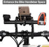 Yizhet Bike Handlebar Extender, Lightweight Durable Aluminum Alloy Double Bicycle Handlebar Extension Bracket for Holding Motorcycle E-Bike Lamp S...
