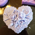 Beautiful Flower Delicate Floral Heart Silicone Soap Molds for Soap Making, Craft DIY Handmade Chocolate Candy Cake Mold...