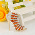 EVER FAITH Austrian Crystal Brown Enamel Sexy High Heel Brooch Pin Clear Gold-Tone...
