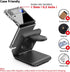 Wireless Charger for Samsung Galaxy Z Flip, 2 in 1 Foldable Travel Fast Wireless Charging Stand for Galaxy Z Flip 6/5/4/3, Galaxy S24 Ultra/S23/S2...