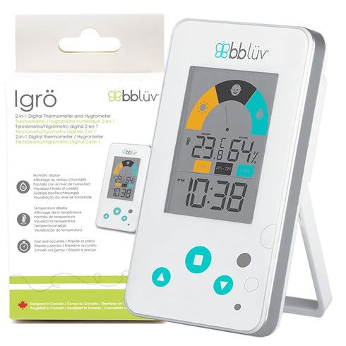 bbluev - Igroe Digital Thermometer/Hygrometer...