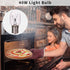 6 Pack Microwave Light Bulb 40 Watt 120V T8 Replacement Light Bulb E17 Standard Base Stove Light Bulbs Under Hood for Oven Stove Refrigerator Micr...