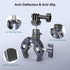 SMALLRIG Camera Mount Clamp, Gopro Motorcycle and Bike Handlebar Mount Kit, Super Clamp for DSLR, Action Camera, Gopro, Insta360, LED Light, Monit...