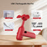 Portable Handheld Fan, Mini Foldable Hand Fan with USB Rechargeable Battery, Small Personal Pocket Fan for Girls, Women, Men, Outdoor, Travel(Red)...